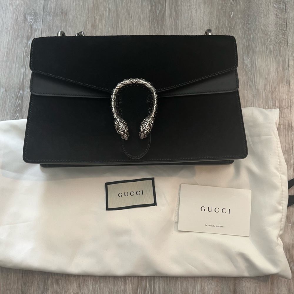 Gucci Small Suede Dionysus